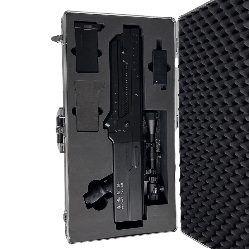  西区手持便携式枪型低空防御反制四通道B型