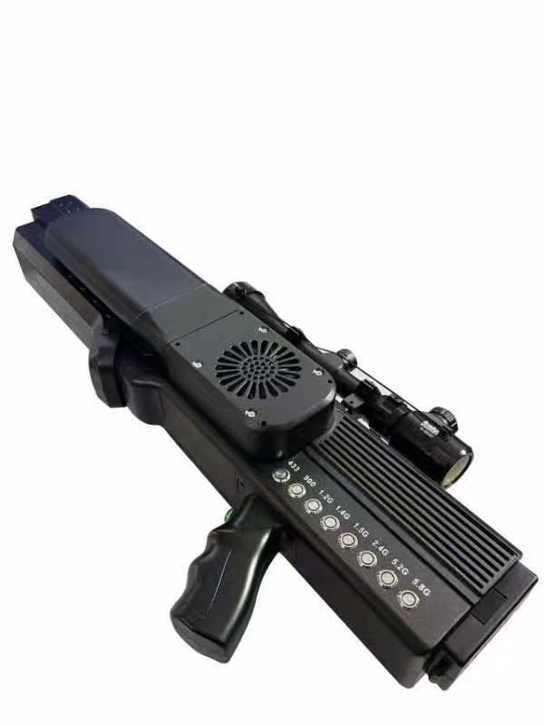  西区手持便携式枪型低空防御反制八通道